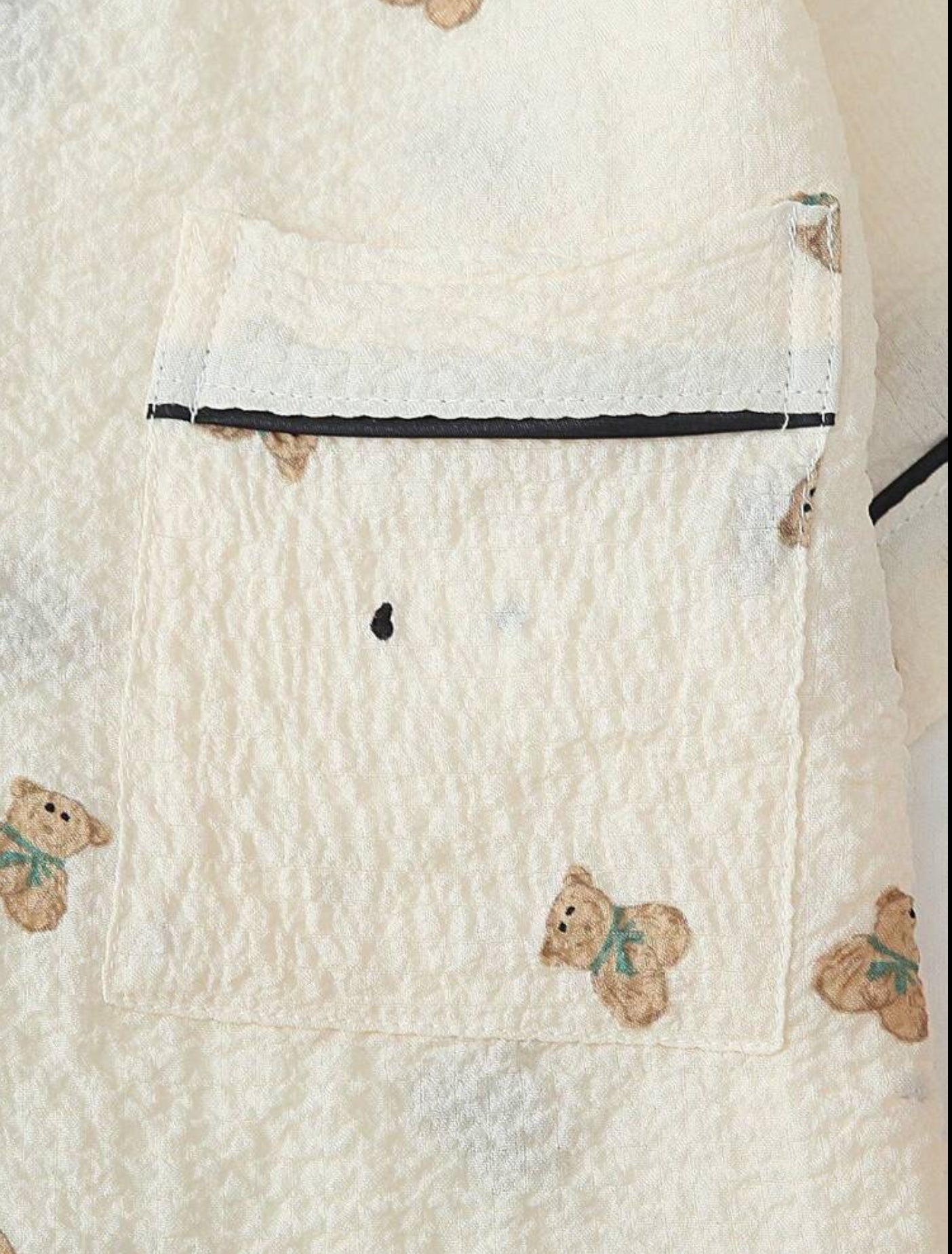 Pijama Americano Linha Noite - Ursinhos