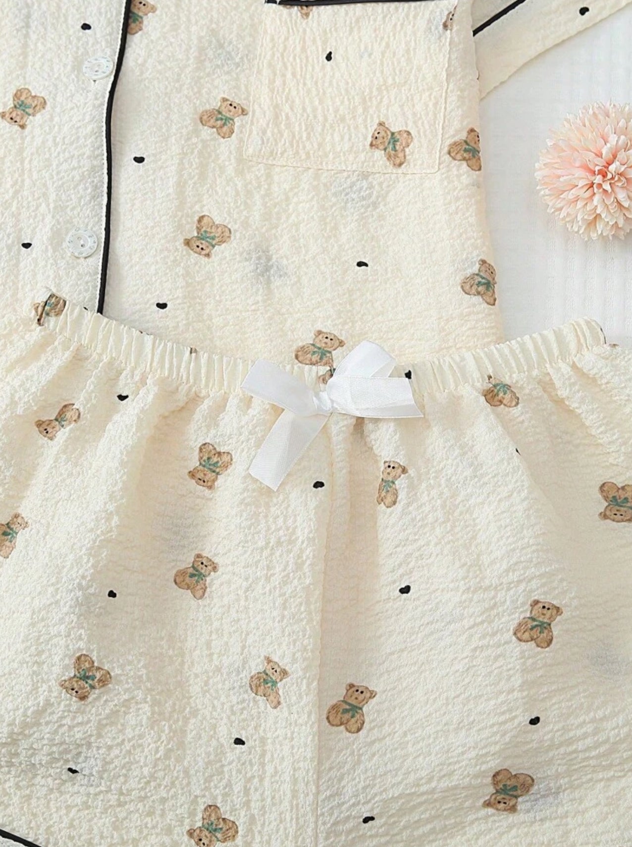 Pijama Americano Linha Noite - Ursinhos