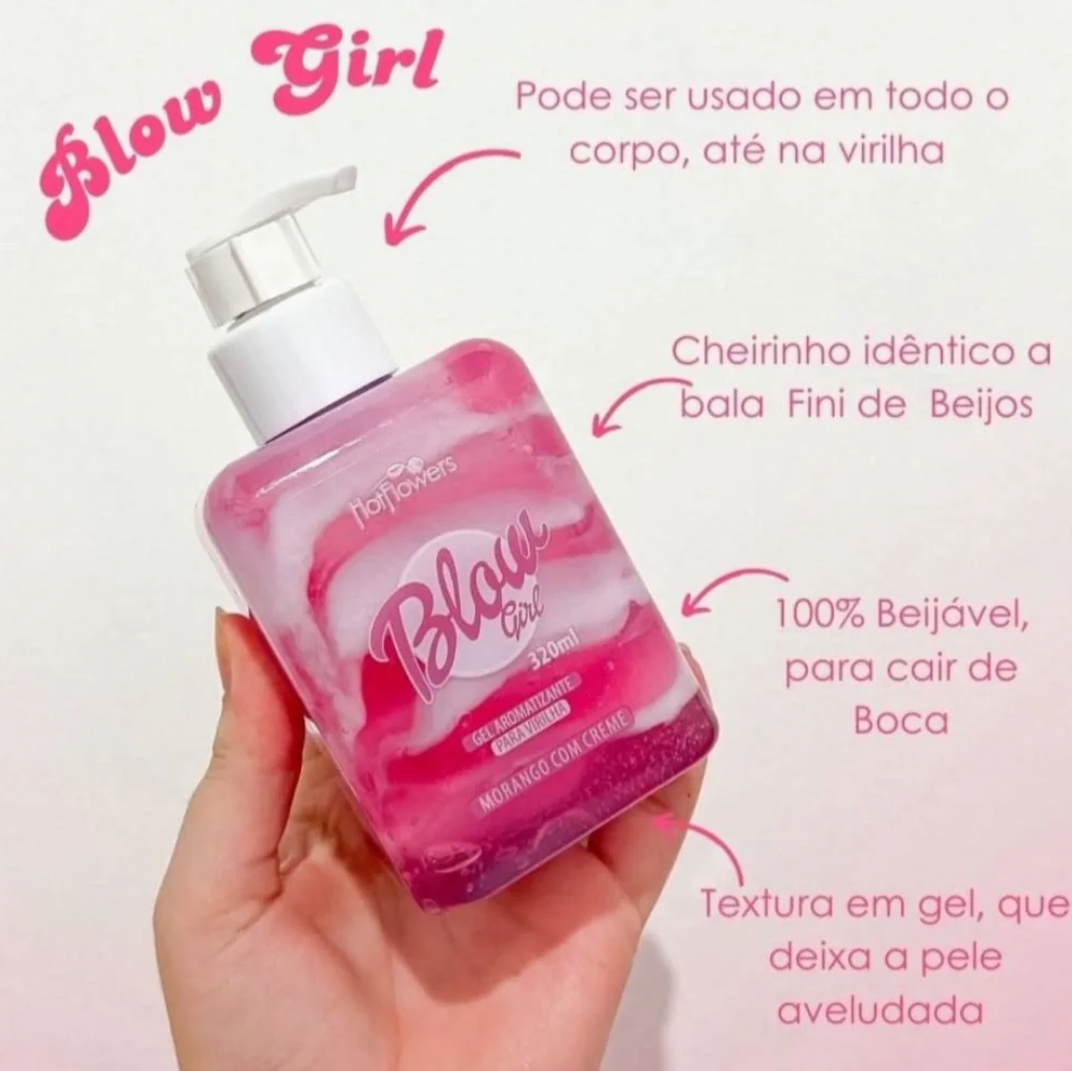 Gel Aromatizante Para Virilha - Blow Girl