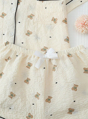 Pijama Americano Linha Noite - Ursinhos