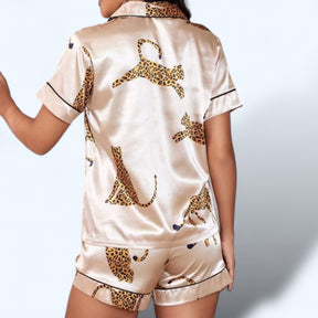 Pijaminha Americano Linha Noite - AnimalPrint